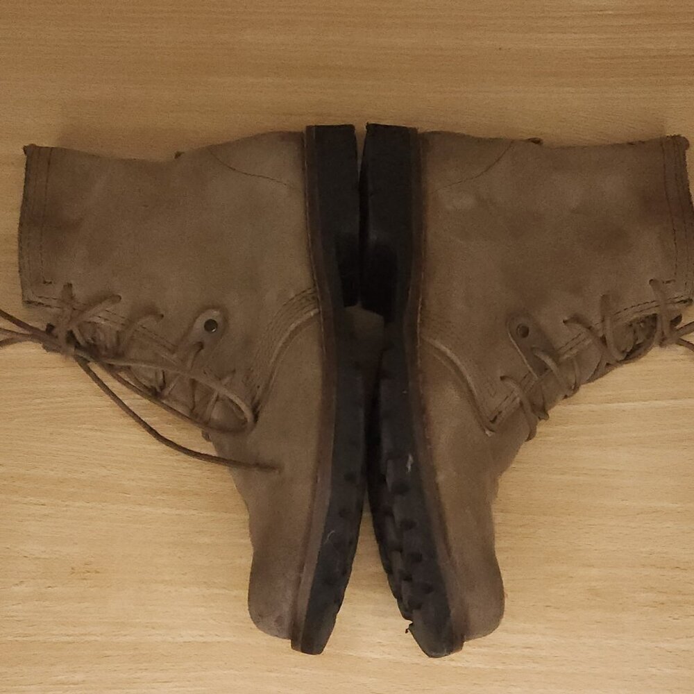 Bussola Kalahari Women's Tan Leather Lace Up Ankle Boots 7 - Picture 5 of 10